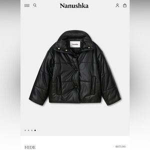 Nanushka Black Women's Puffer Jacket